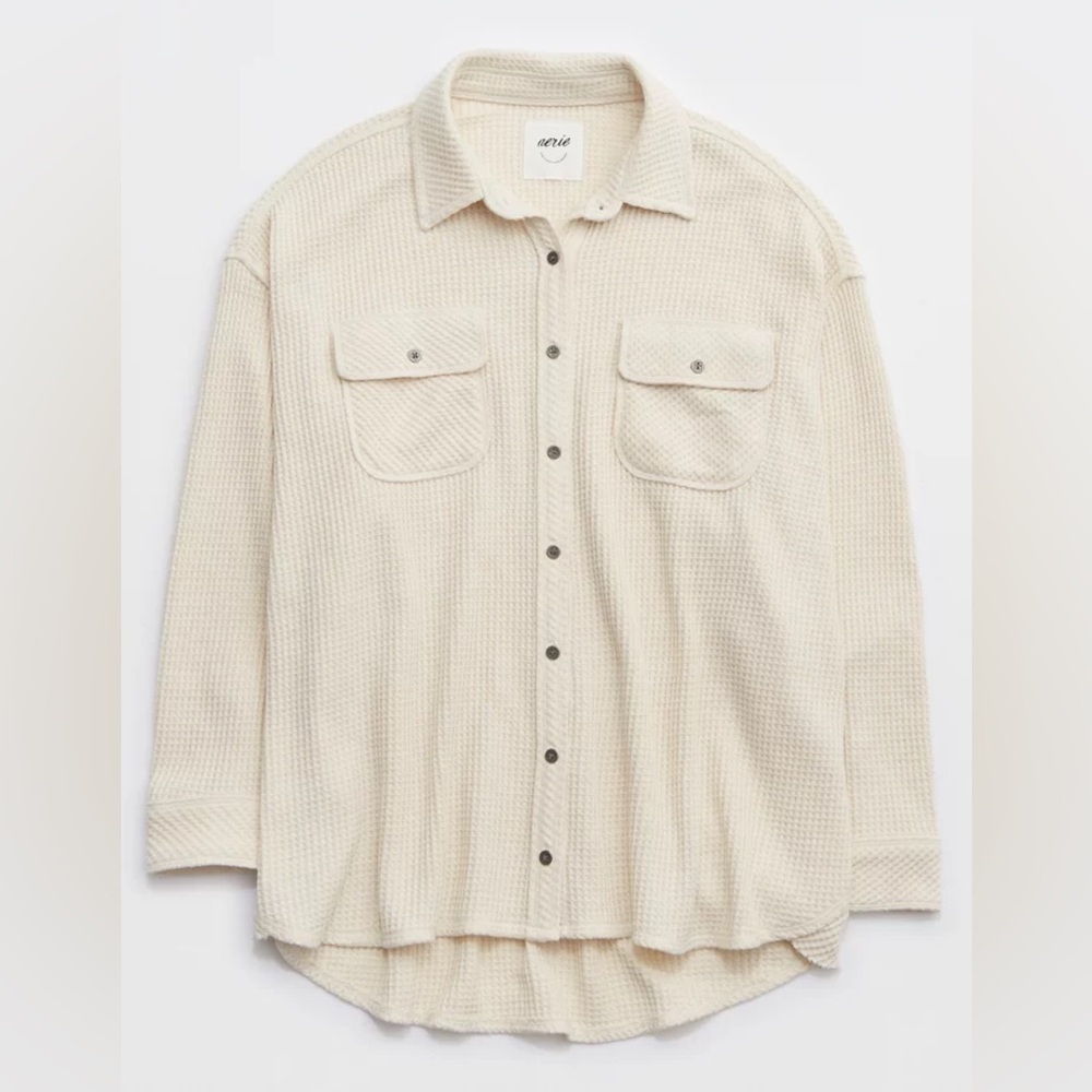 Aerie LumberJane Waffle Shirt